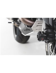 Kit de Tope Anticaidas para el Eje Delantero SW-Motech para Modelos Ducati.