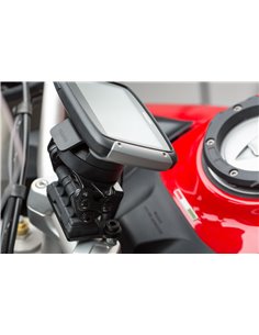 Soporte de GPS QUICK-LOCK para Ducati Multistrada 1200 / 950 / 1260 SW-Motech