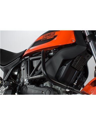 Protecciones Laterales de Motor SW-Motech para Ducati Scrambler (14-) / Sixty2 (15-).