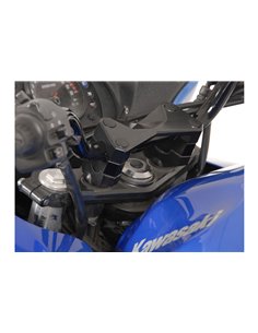 Elevador de Manillar SW-Motech Ø 22 mm, H20 mm para Kawasaki Z 1000 / Z 750.