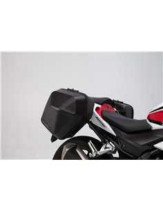 Sistema de Maletas Laterales URBAN ABS 16,5 Litros para Honda CB500F (16-) / CBR500R (16-) SW-Motech