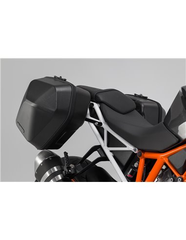 Sistema de Maletas Laterales URBAN ABS 2x 16,5 Litros KTM 1290 Super Duke R (16-) SW-Motech