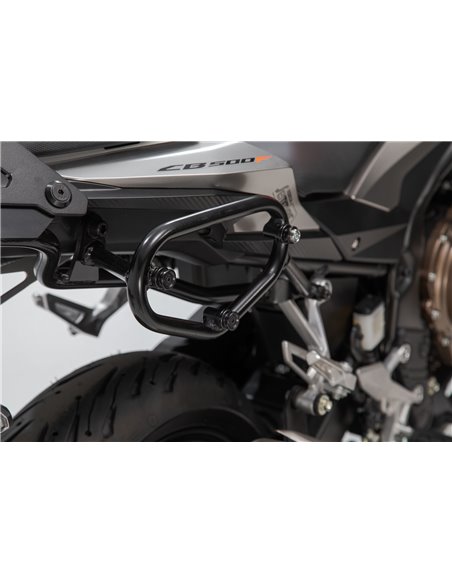 Sistema de Maletas Laterales URBAN ABS SW-Motech 2x 16,5 l para Honda CB500F (18-), CBR500R (18-).