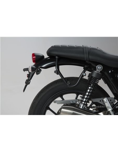 Sistema de Maletas Laterales URBAN ABS SW-Motech 2x 16,5 l para Triumph Street Twin 900, Thruxton TFC.