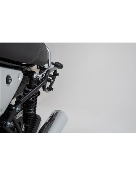 Set de Bolsas Laterales Legend Gear Black Edition SW-Motech para Moto Guzzi V7 III (16-).