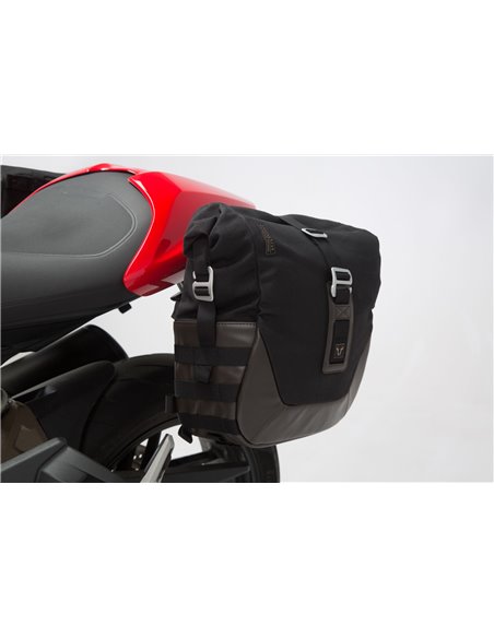 Sistema de Bolsas Laterales Legend Gear LC SW-Motech para Ducati Monster 821 (14-17) / 1200 (14-16).