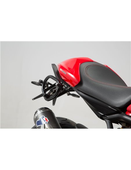 Sistema de Maletas Laterales URBAN ABS SW-Motech 2x 16,5 l para Ducati Scrambler Cafe Racer (17-18).