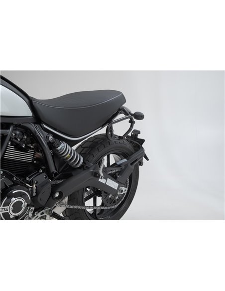 Set de Bolsas Laterales Legend Gear Black Edition SW-Motech para Ducati Scrambler (18-).