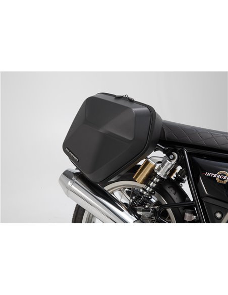 Sistema de Maletas Laterales URBAN ABS SW-Motech 2x 16,5 l para Royal Enfield Interceptor/ Continental