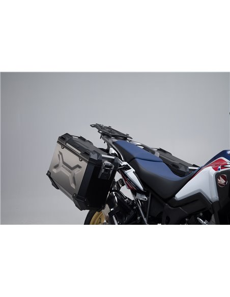 Soportes Laterales PRO SW-Motech Negro para Honda CRF1000L Africa Twin (15-17).