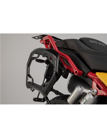 Soportes Laterales PRO SW-Motech para Moto Guzzi V85 TT (19-).