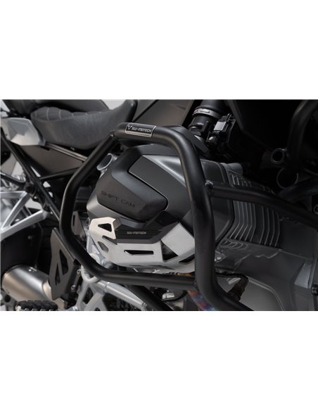 Protección de Cilindro SW-Motech Negro/Plata para BMW R 1250 GS/Adv, R 1250 RS/ RT.