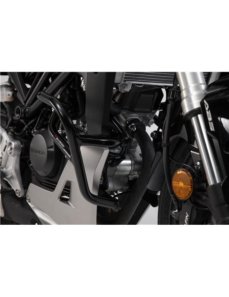 Protecciones Laterales de Motor SW-Motech para Honda CB125R (18-).