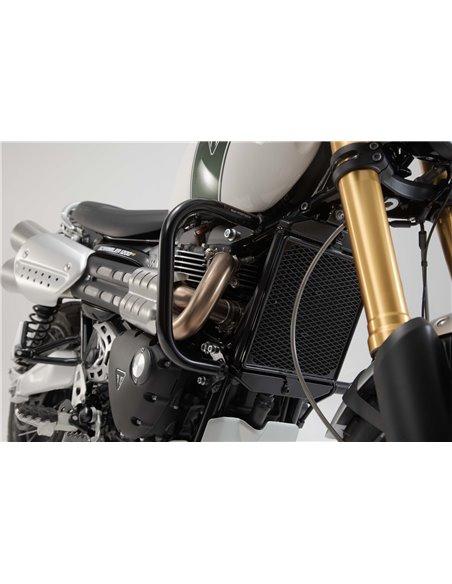 Protecciones Laterales de Motor SW-Motech para Triumph Scrambler 1200 XC / XE (18-).