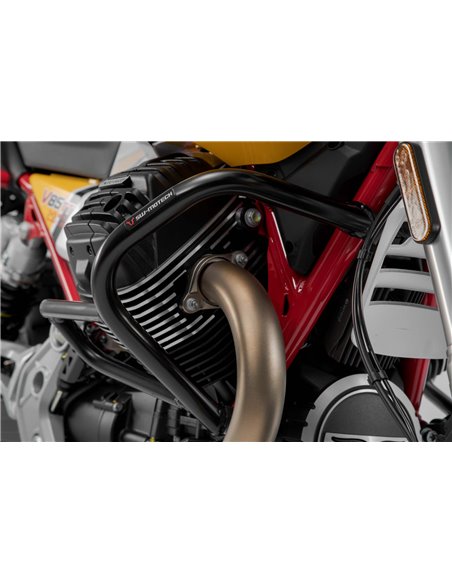 Protecciones Laterales de Motor SW-Motech para Moto Guzzi V85 TT (19-).