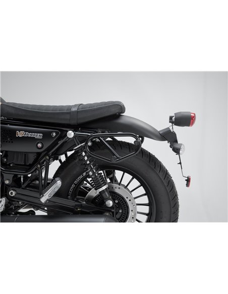 Soporte Lateral SLC SW-Motech para Moto Guzzi V9 Roamer/Bobber (15-).