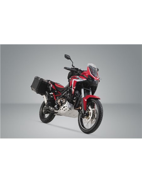 Sistema de Maletas de Aluminio TRAX ION SW-Motech 45/37 l para CRF1100L Africa Twin (19-).