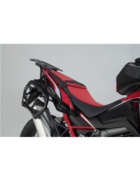 Sistema de Maletas de Aluminio TRAX ION SW-Motech 45/37 l para CRF1100L Africa Twin (19-).