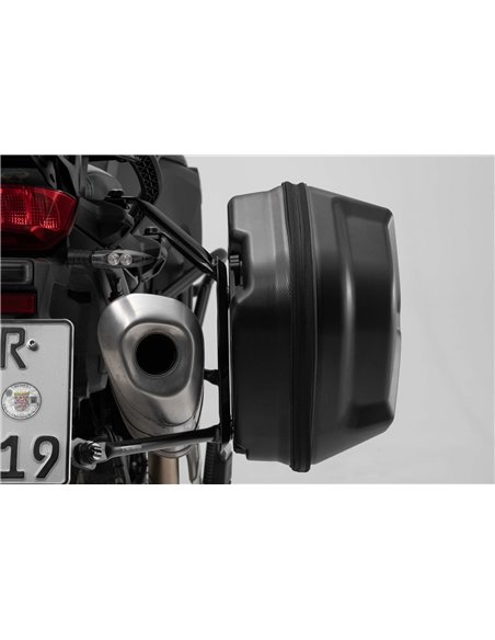 Sistema de Maletas Laterales AERO ABS 2x25 l.para Ducati Multistrada 1200 (10-14).
