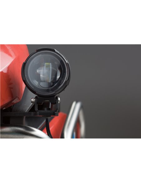 Kit de luces de carretera EVO Negro. BMW R 1200 GS (12-), R1250 GS (18-).