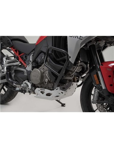 Protecciones laterales de motor Negro. Ducati Multistrada V 4 (20-).