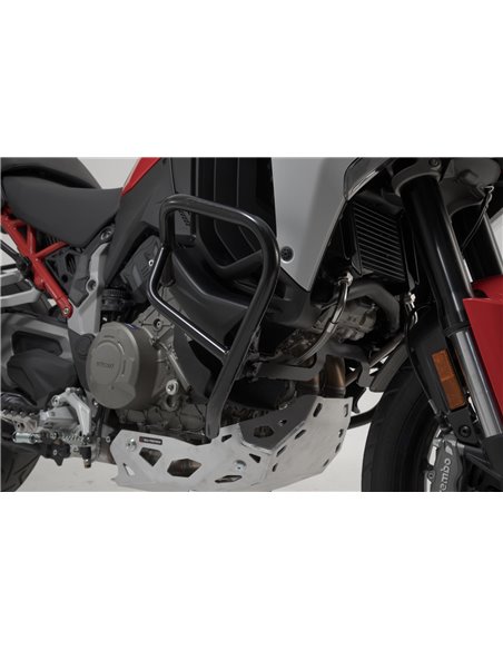 Protecciones laterales de motor Negro. Ducati Multistrada V 4 (20-).