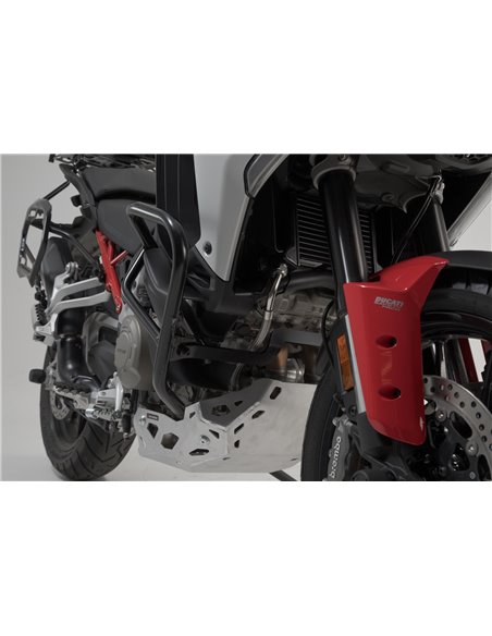 Protecciones laterales de motor Negro. Ducati Multistrada V 4 (20-).