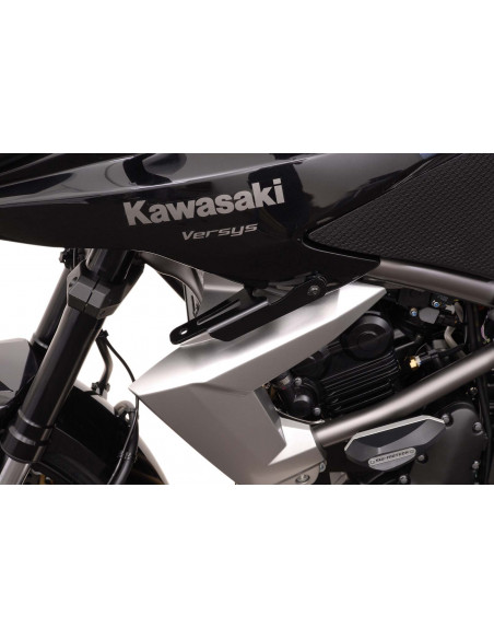 Soporte para luces Negro. Kawasaki Versys 650 (10-14).